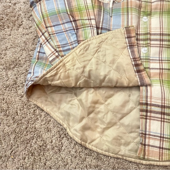 Quilted Shirt Jacket” 
 “Lightweight Padded Shacket - Picture 6 of 8